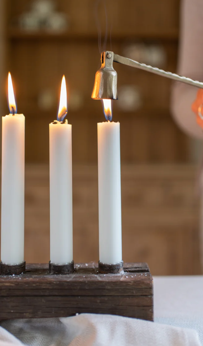 Wooden Candle holder with 7 candle slots