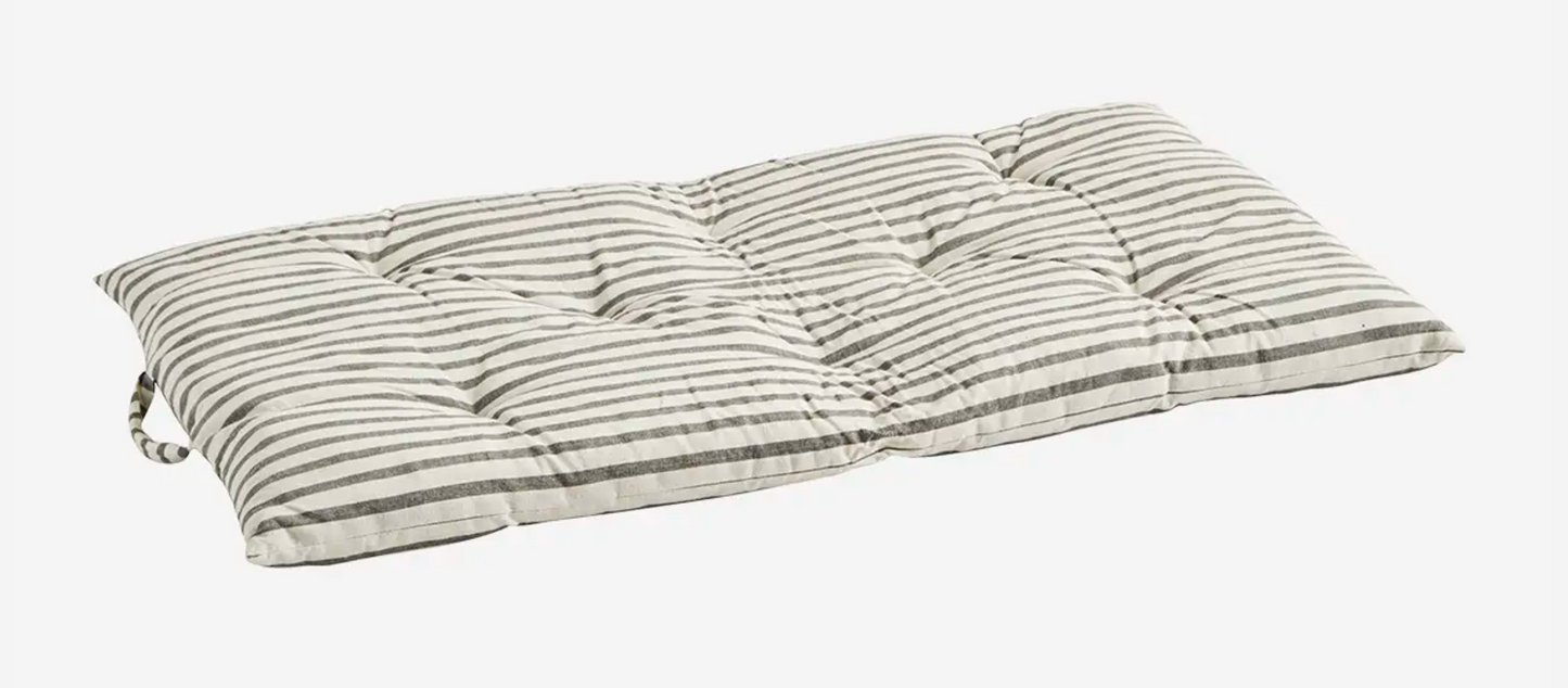 Striped cotton mattress